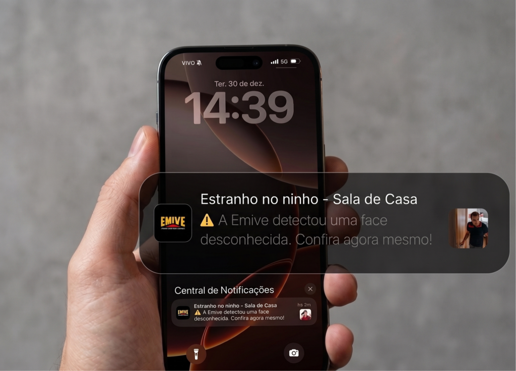 Acompanhamento pelo SuperApp Emive