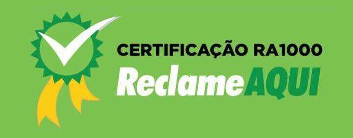 Certificação RA1000 Reclame Aqui